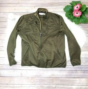 Tehama Olive Green Jacket With Fleece Lining